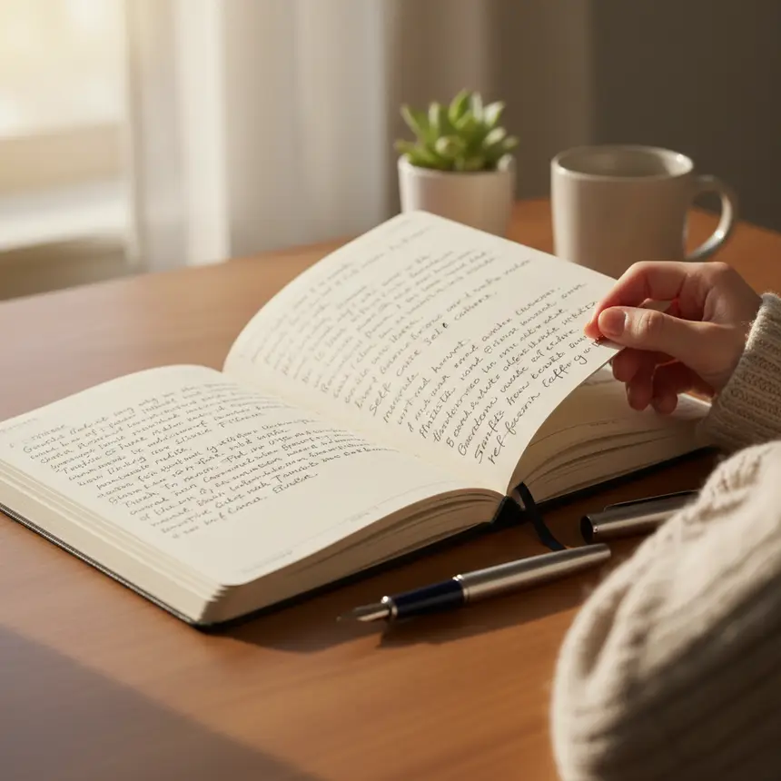 감정 기록, 내면 성찰