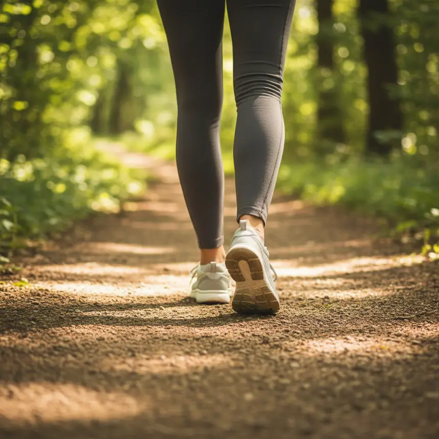 Mindful walking, gratitude practice, emotional respite