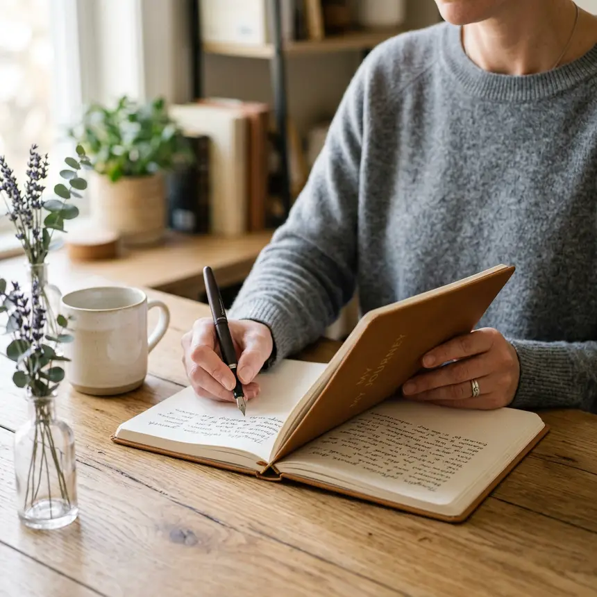 Emotional journaling, self-reflection