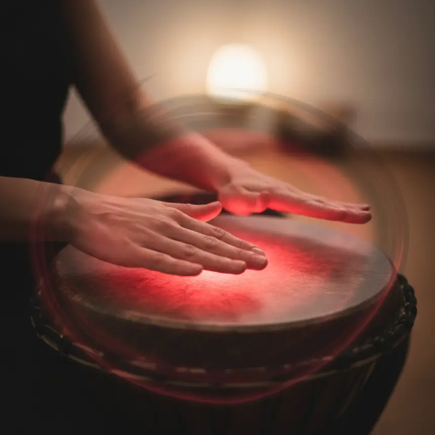 Drum percussion performance