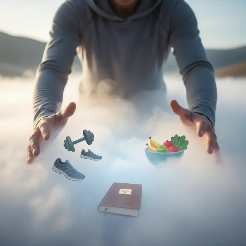 Healthy habits, psychological change, boosted vitality