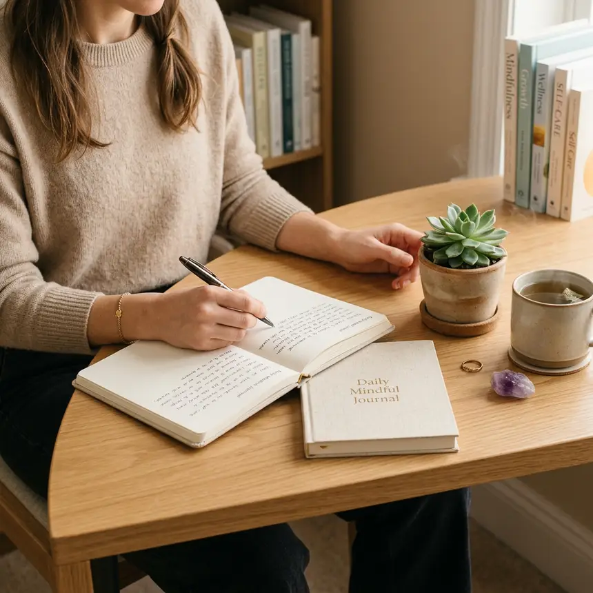 Daily routine, mindfulness, mood uplift