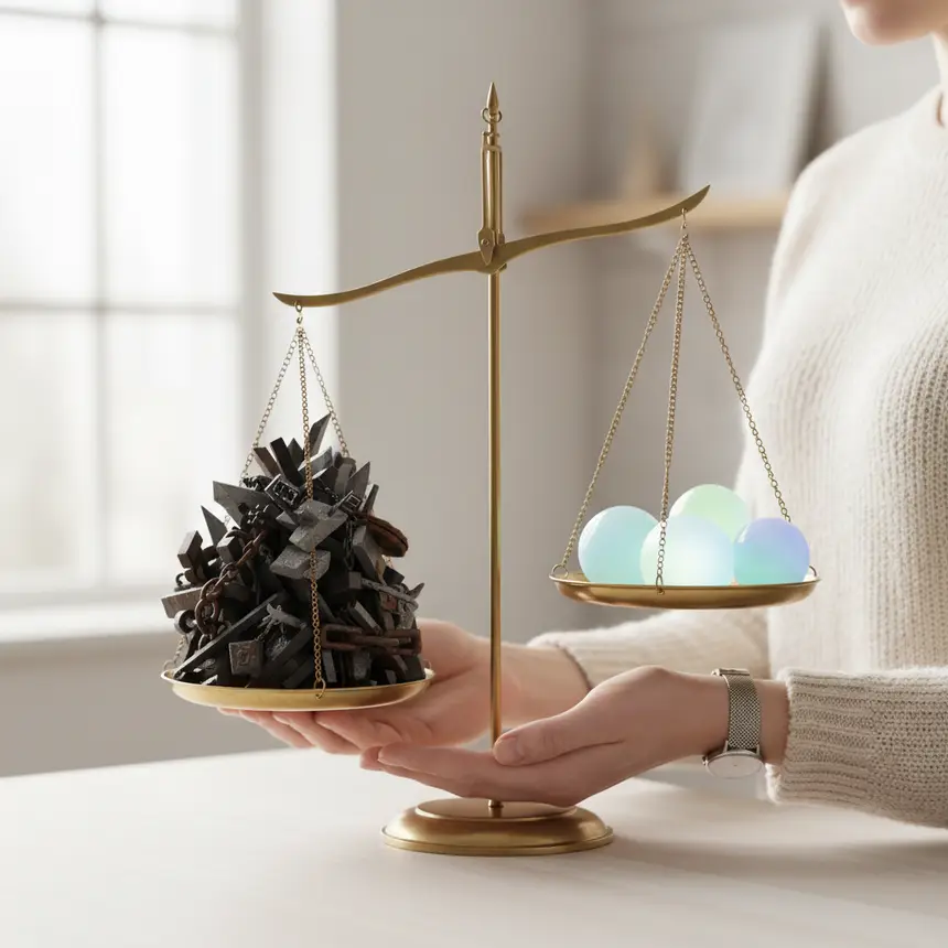 Psychological imbalance, stress scales