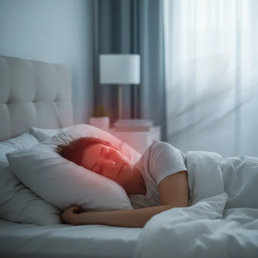 Sleep disruption, red haze