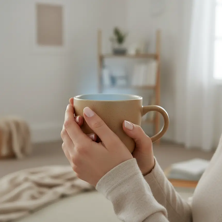 calm routine, peaceful habits