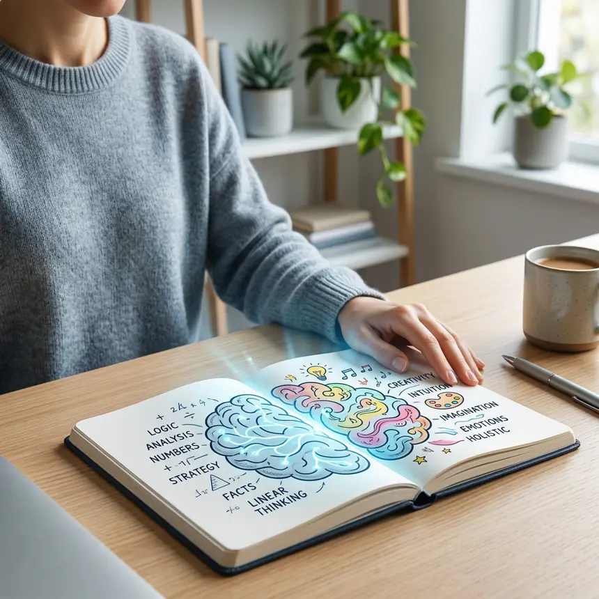 Brain activation, visualization benefits, thought communication